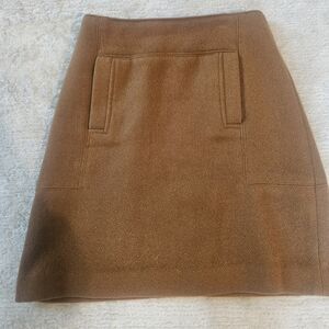 LOFT Brown Mini Skirt